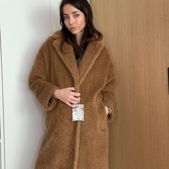 MaxMara Jackets & Blazers - Max Mara Oversized Teddy Coat